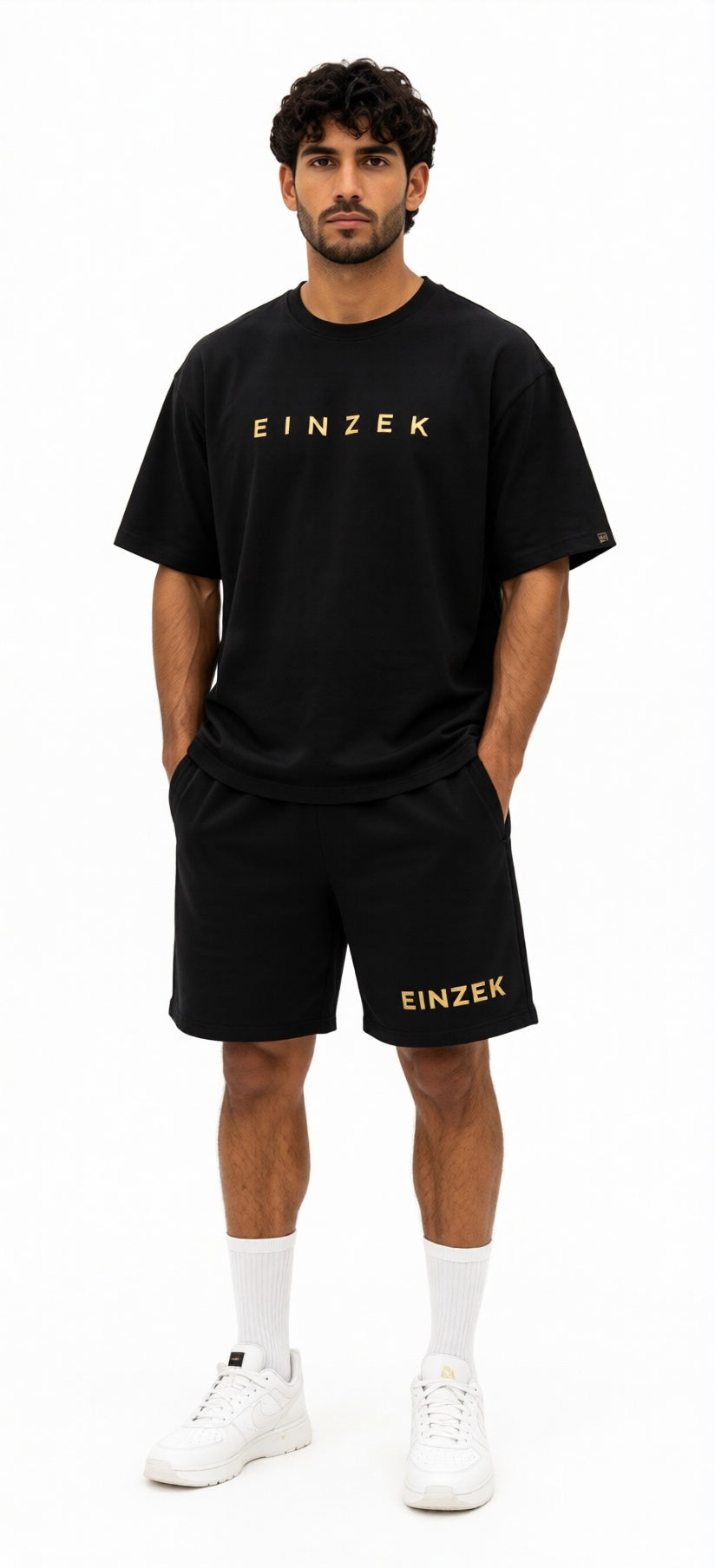 Essential Oversized Set — Black