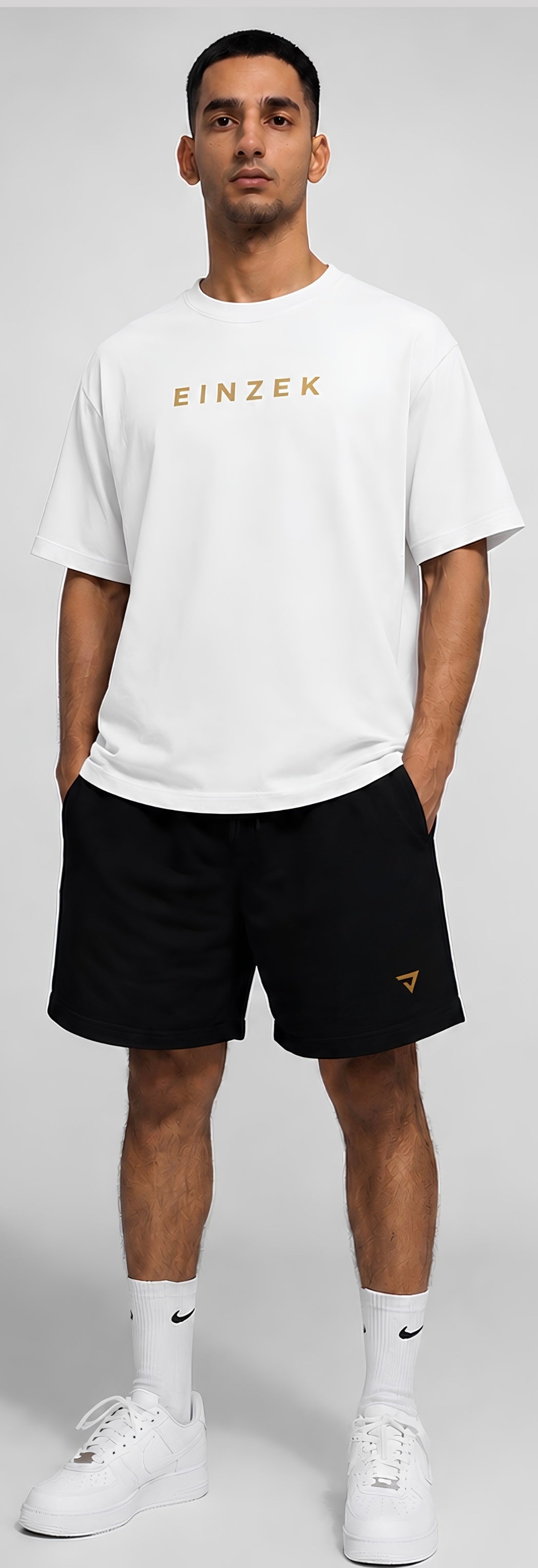 Pursue The Vision Oversized Set White — back solo