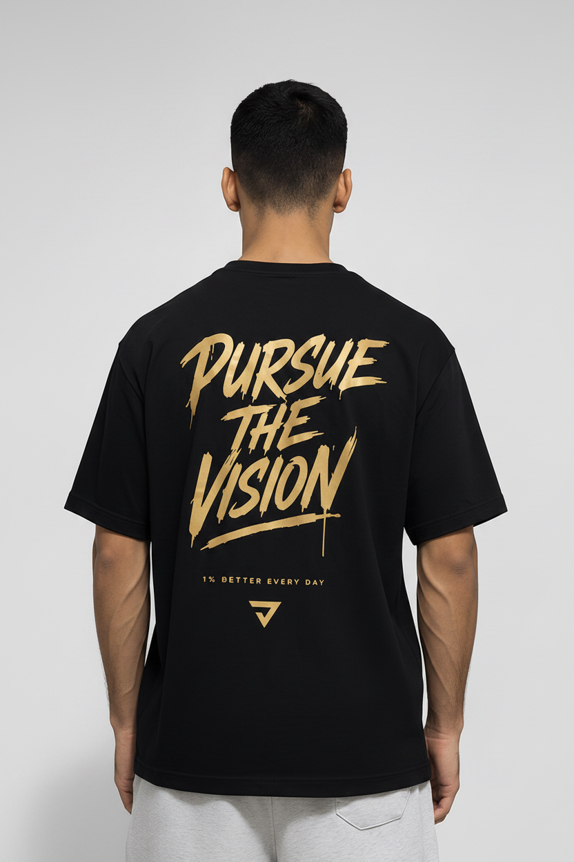 Black Tee Back